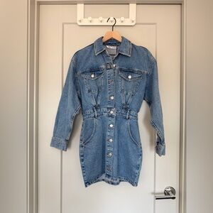 Zara Denim Mini Dress